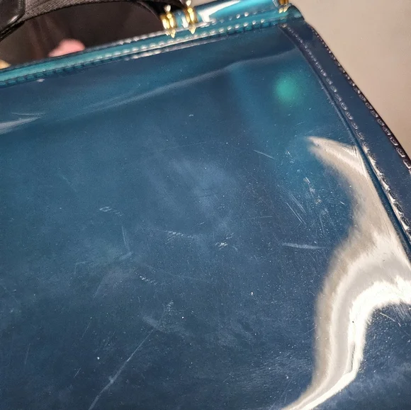 Dolce & Gabbana Teal Blue Sicily Small Crossbody Bag - Picture 11 of 16